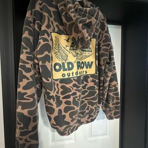 Old South Duck Camo Cotton Camo Hoodie. Men’s Medium. No flaws